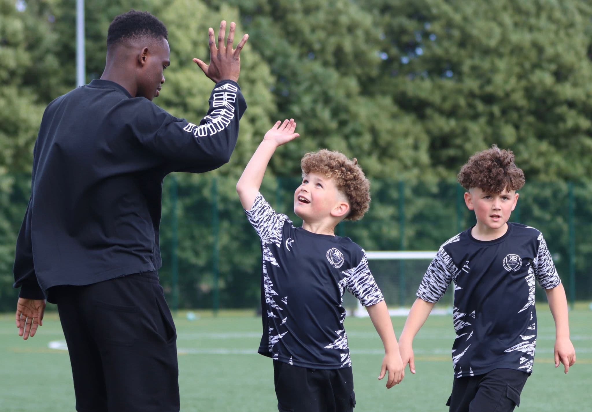 RTB Elite Centre coach working with players.