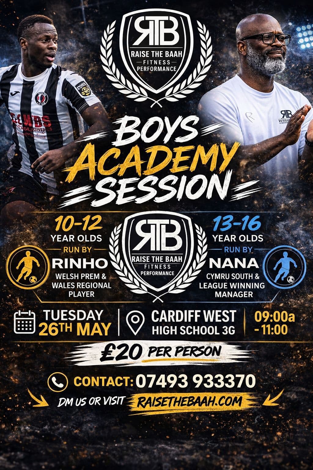 Boys Academy Session poster
