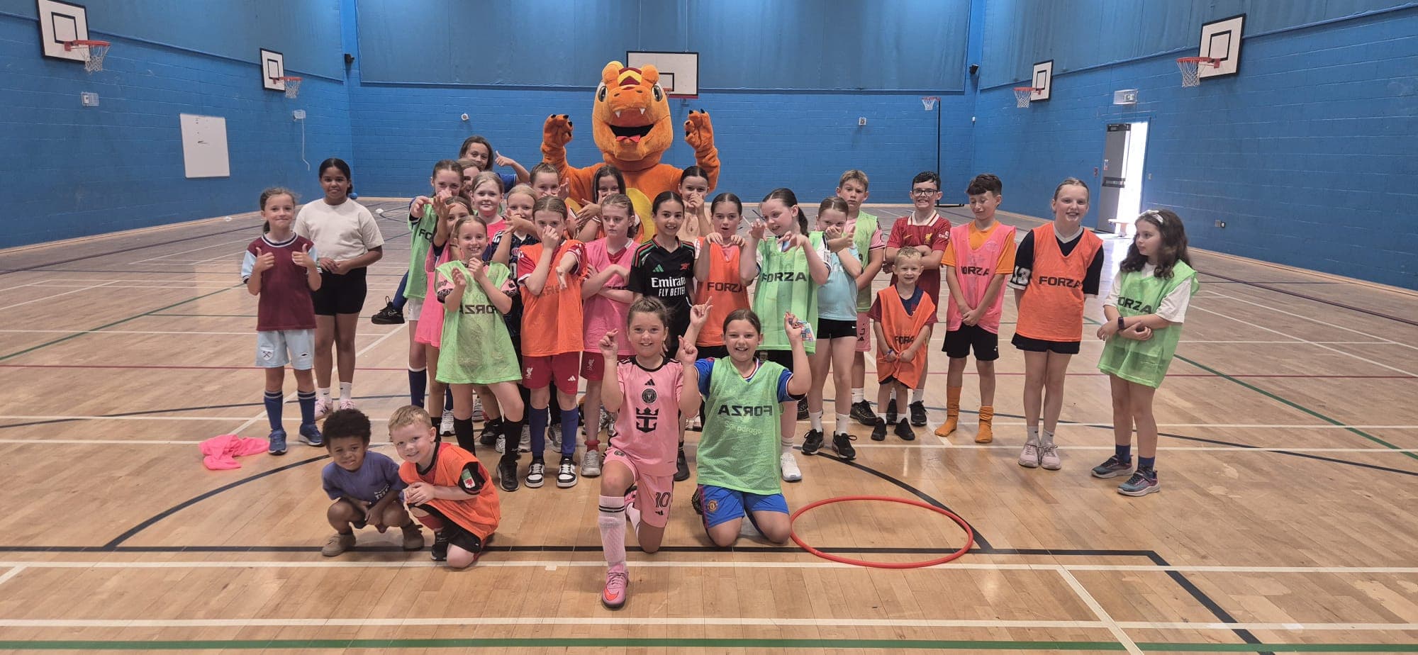 Children enjoying a Raise The Baah party.